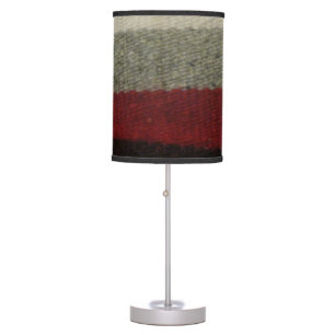 Black Grey, Red Lamp Shade