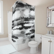BLACK GREY WHITE MODERN TRENDY SIMPLE ABSTRACT
