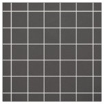 Black Grid Fabric
