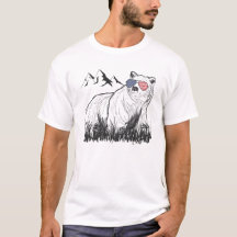 Black Grizzly Bear American Sunglasses