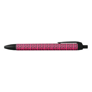 Black Guinea Pigs On Pretty Pink Roses Pen