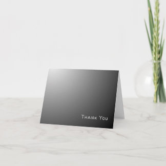 Black Guy Grad Thank You Personalized Card