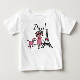 Black Hair Diva Girly Baby Tutu Bodysuit