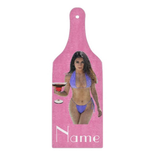 Black_haired Bikini Beauty Thunder_Cove Cutting Board