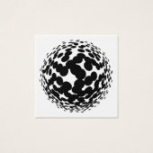 Black halftone circles on white background (Front)