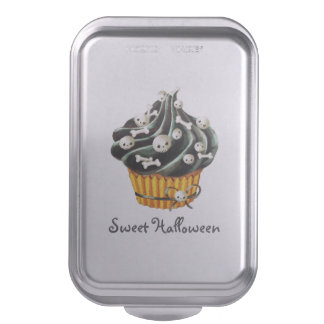 Black Halloween Cupcake Cake Pan