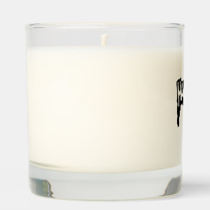 Black Halloween Scented Candle