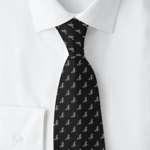 Black Halloween Witch Neck Tie