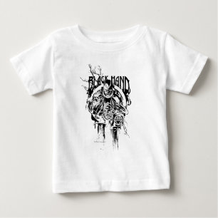 Black Hand 0 Graphic Collage, Black and White Baby T-Shirt