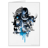 Black Hand - Blue Collage (Front)