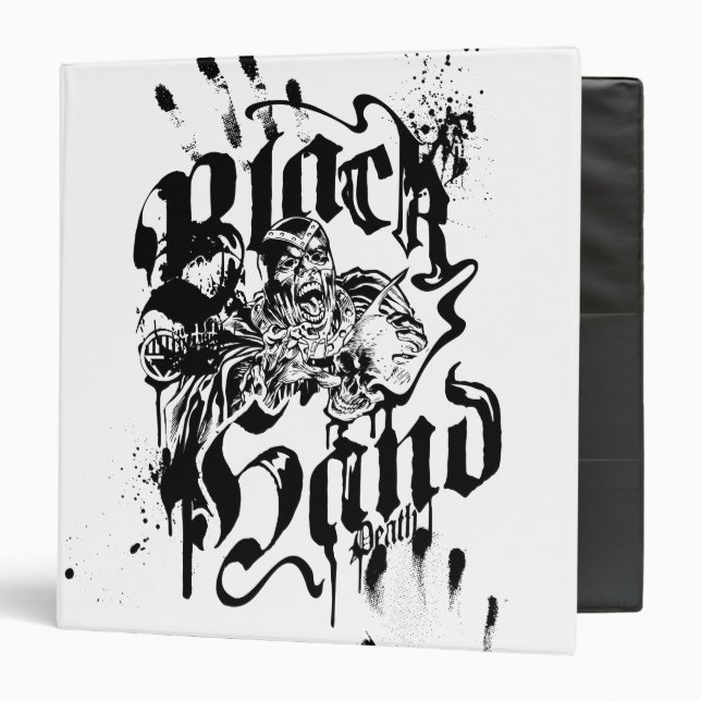 Black Hand - Collage 3 Ring Binder (Front/Inside)