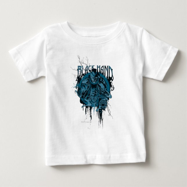 Black Hand - Graphic Collage Baby T-Shirt (Front)