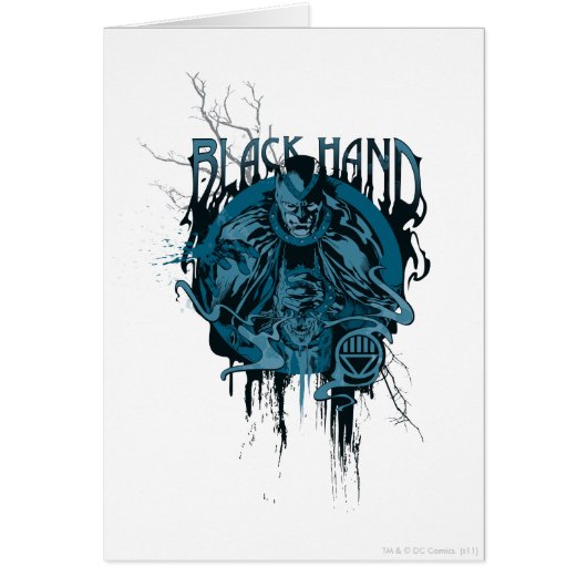 Black Hand - Graphic Collage Cards (Front)