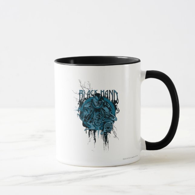 Black Hand - Graphic Collage Mug (Right)