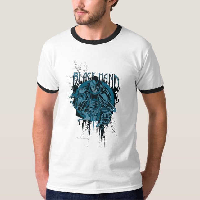 Black Hand - Graphic Collage T-Shirt (Front)
