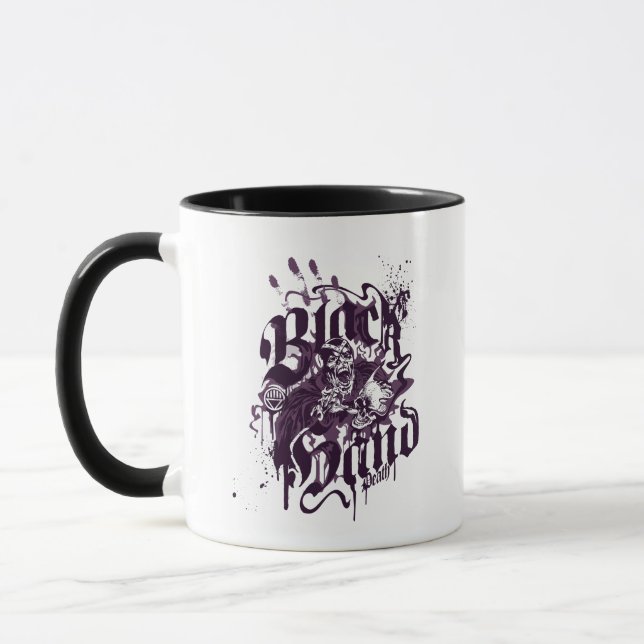 Black Hand - Purple Collage Mug (Left)