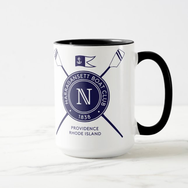 Black Handle/Interior NBC Mug (Right)
