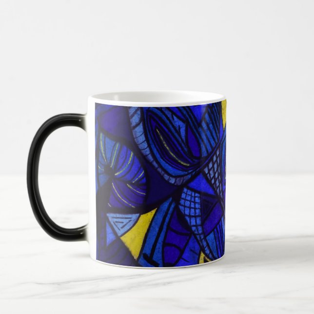 Black Handle Mug (Left)