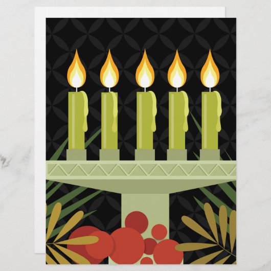 black happy kwanzaa (Front/Back)