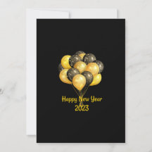 Black Happy New Year 2023