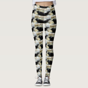 black harbor seals white leggings