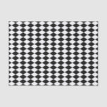Black Harlequin Tissue Paper