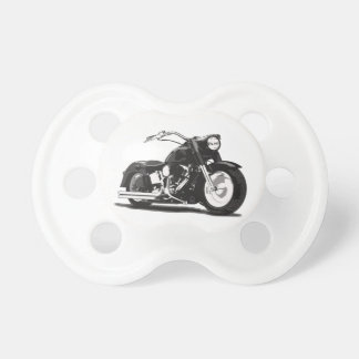 Black Harley motorcycle Pacifier