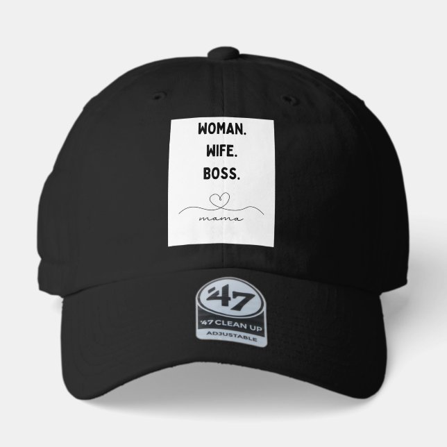black hat. 47 brand hat (Front)