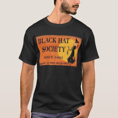 Black Hat Society T_Shirt