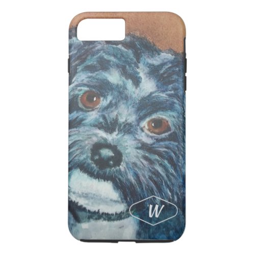 BLACK HAVANESE iPhone 8 PLUS7 PLUS CASE