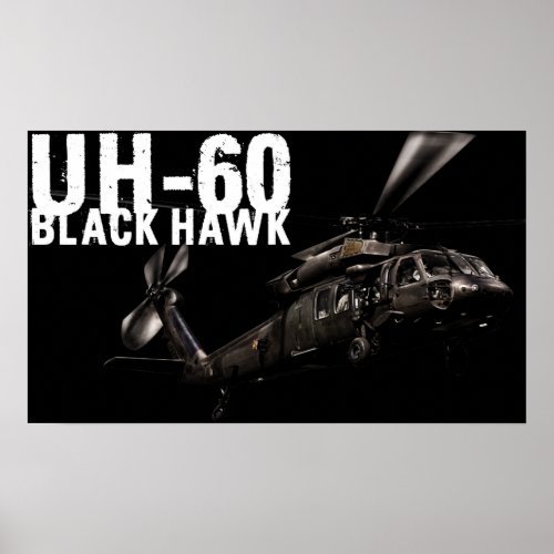 Black Hawk Poster