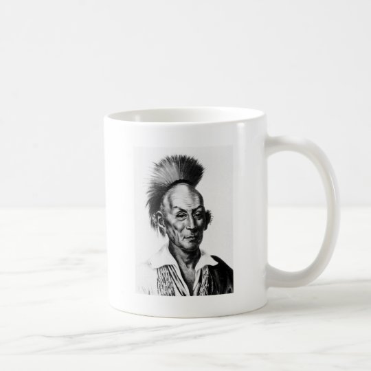 Black Hawk ~ Sac Sauk Indian Chief Coffee Mug