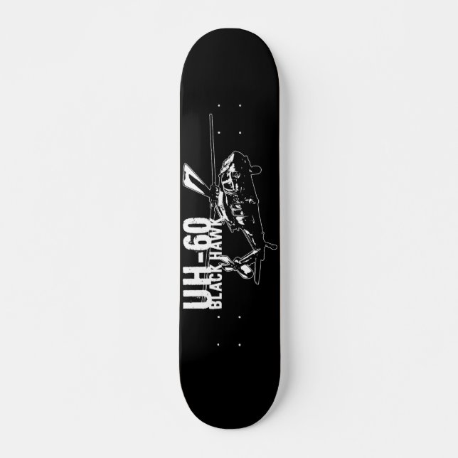 Black Hawk Skateboard Deck (Front)