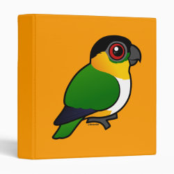 Birdorable Black-headed Parrot Avery Signature Binder 8.5x11