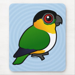 Birdorable Black-headed Parrot Mousepad