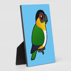 Birdorable Black-headed Parrot Photo Plaque 5.25