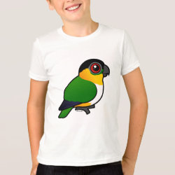 Birdorable Black-headed Parrot Kids' American Apparel Fine Jersey T-Shirt