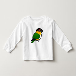 Birdorable Black-headed Parrot Toddler Long Sleeve T-Shirt