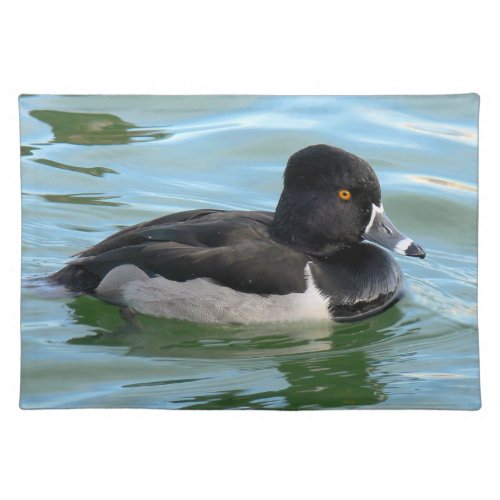 Black Headed Ring_necked sea diving duck Ringbill Placemat