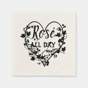 Black Heart Designs Napkins