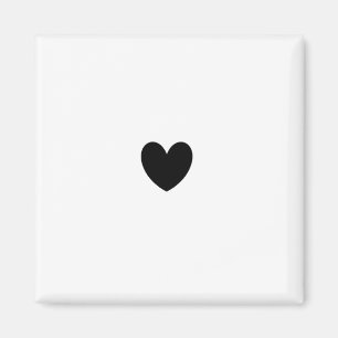 Black Heart Magnet