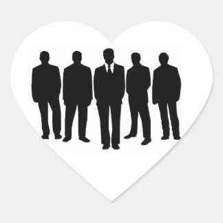 Black Heart Sticker