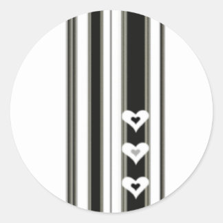 Black Heart Stickers