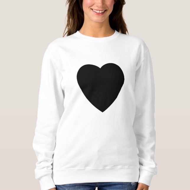 Black Heart Sweatshirt (Front)