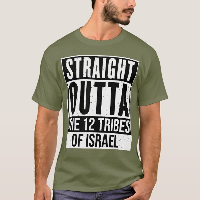 Black Hebrew Israelite T-Shirt (Front)