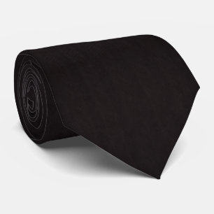 Black Herringbone Whisper Ultra-Subtle Tonal Neck Tie