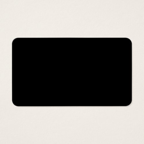 Black High End Colored Business Cards