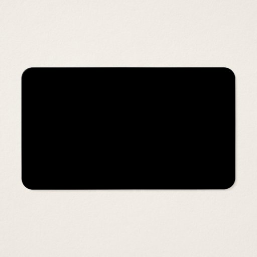 Customizable Black High End Colored Business Cards