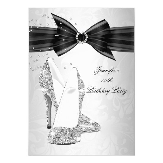 High Heel Shoes Party Invitations