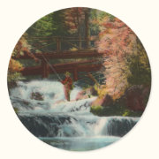 Black Hills Fisherman Sticker